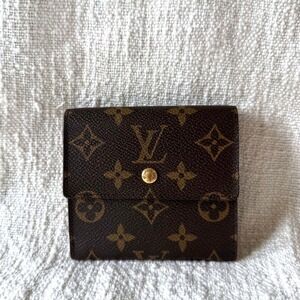 Vintage Louis‎ Vuitton Monogram Canvas Vintage Snap Wallet COA